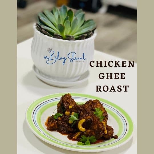 Mangalorean Chicken Ghee roast recipe